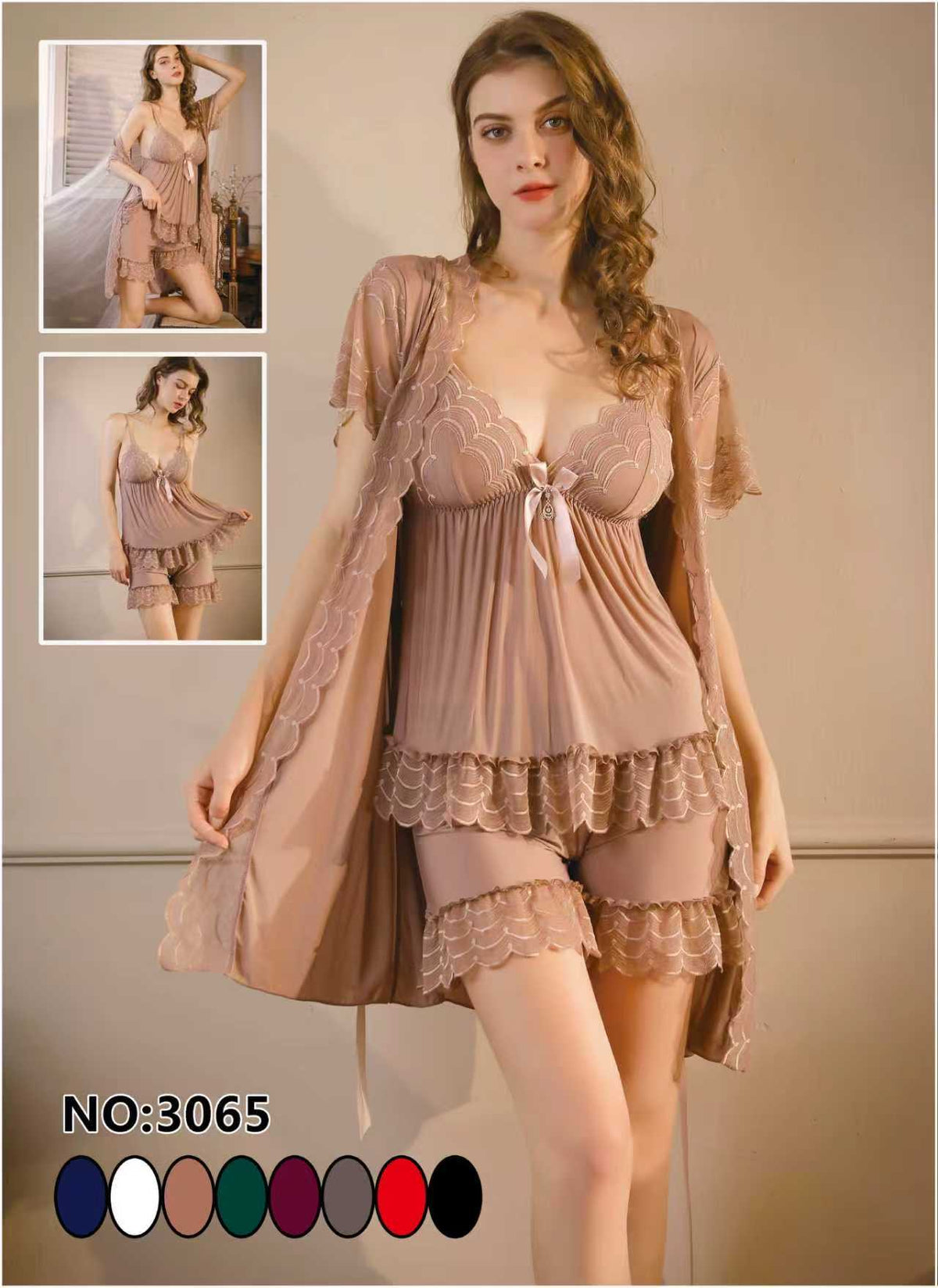 TEREA PREMIUM SILK NIGHTY V6 (34–36–38) – Luxury Feel, Elegant Look