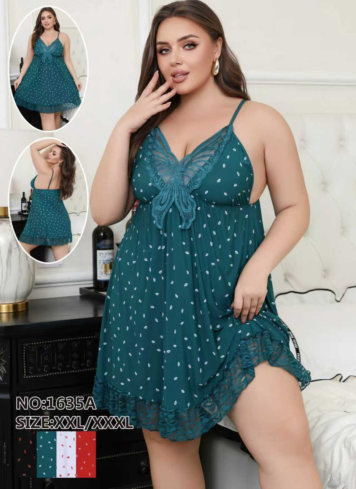 PLUS SIZE NIGHTY (XXL–XXXL) – Comfort Made for Every Curve