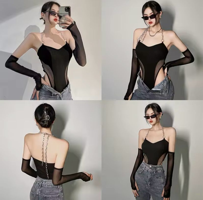 BUCKET ROMPER NIGHTY – Modern Comfort with Trendy Elegance
